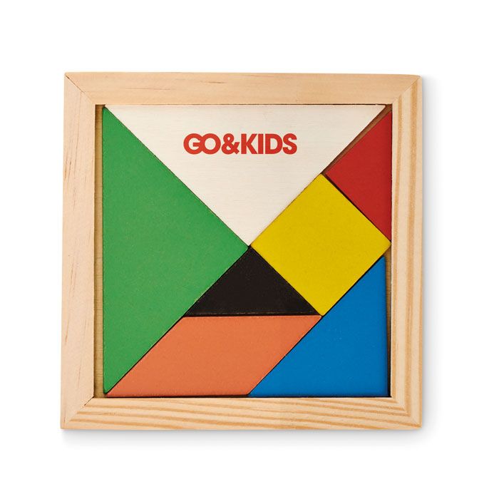 TANGRAM. Puzzle Tangram in legno
