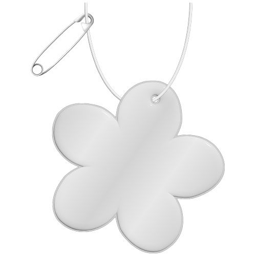 Gancio in TPU catarifrangente a forma di fiore con catenella RFX™