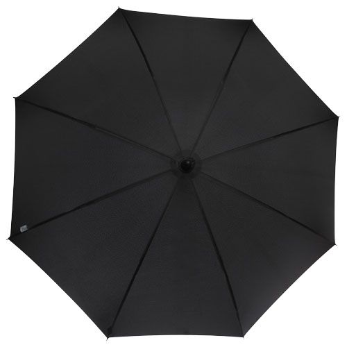 Ombrello da 23" con apertura automatica, finitura carbon look e impugnatura arcuata Fontana