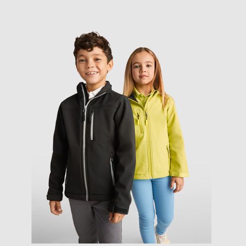 Giacca softshell da bambino Antartida