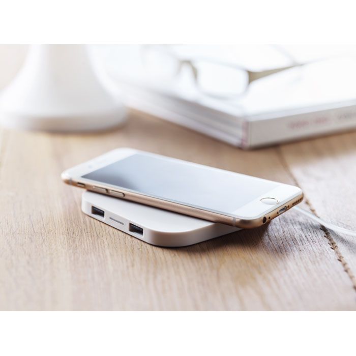 Base ricarica wireless a induzione con hub Unipad personalizzata