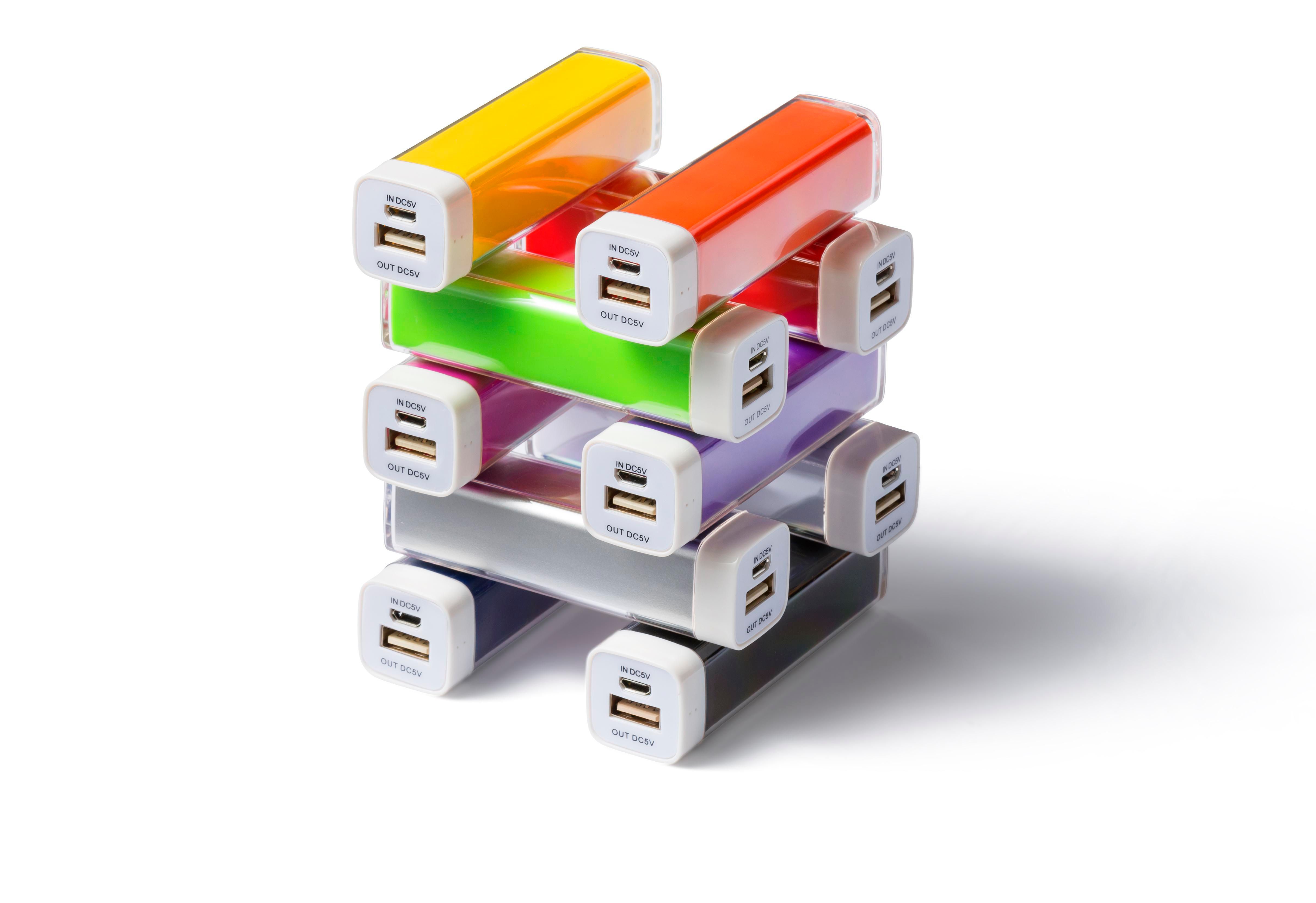 Powerbank con logo personalizzato in ABS Nia