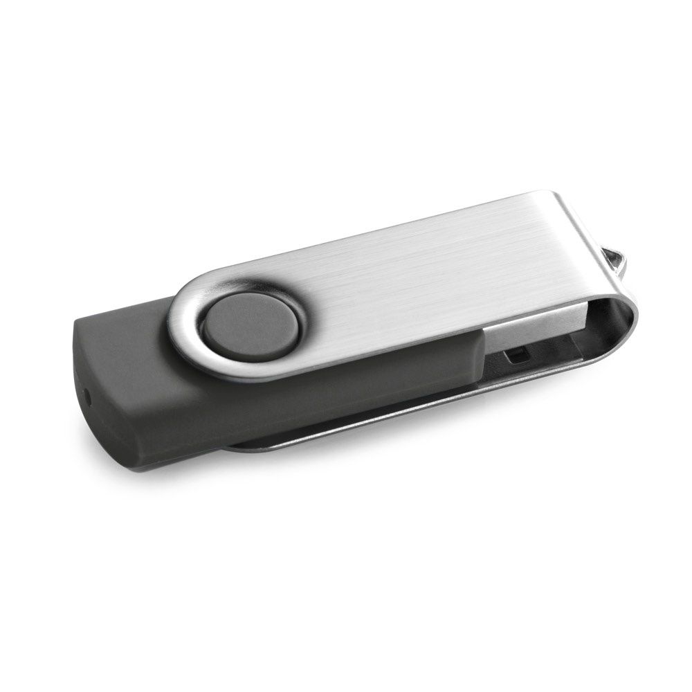 CLAUDIUS 8GB. Chiavetta USB da 8 GB con clip in metallo