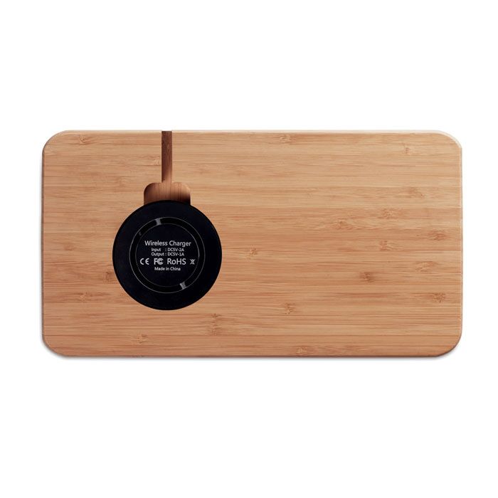 Base di ricarica wireless con portaoggetti da tavolo Cleandesk