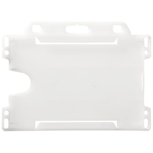 Porta badge in plastica riciclata Vega