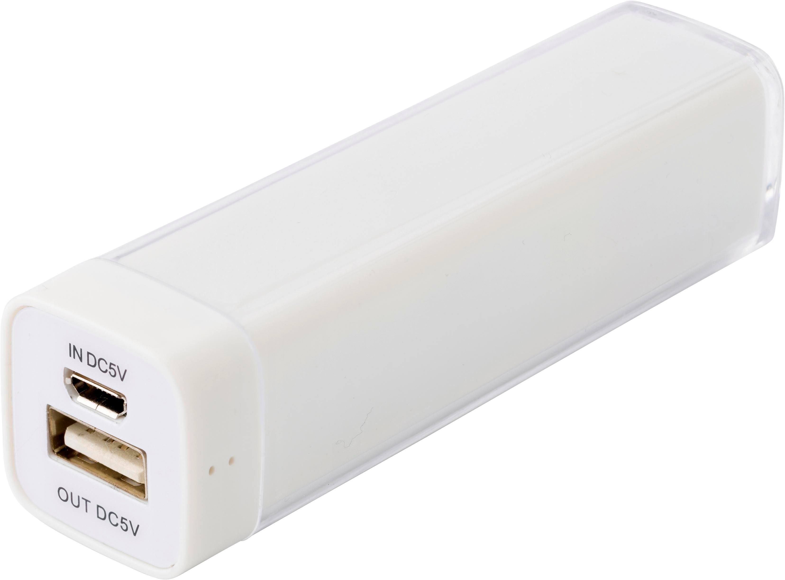 Powerbank con logo personalizzato in ABS Nia
