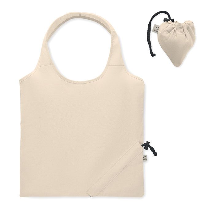 CARRIE. Borsa spesa pieghevole 140 gr/m²