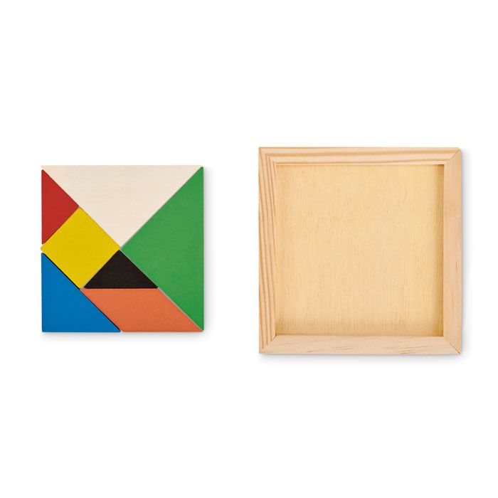 TANGRAM. Puzzle Tangram in legno