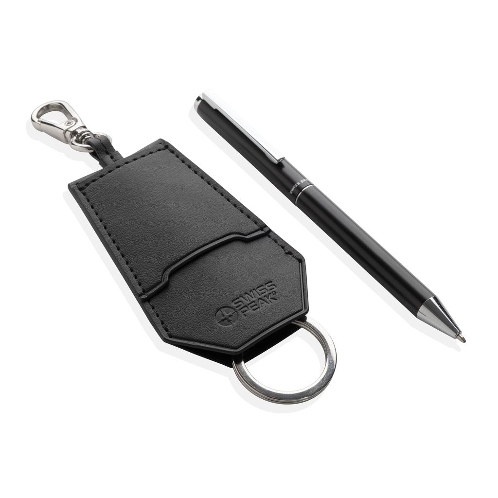 Set portachiavi e penna SP Tula in PU riciclato RCS