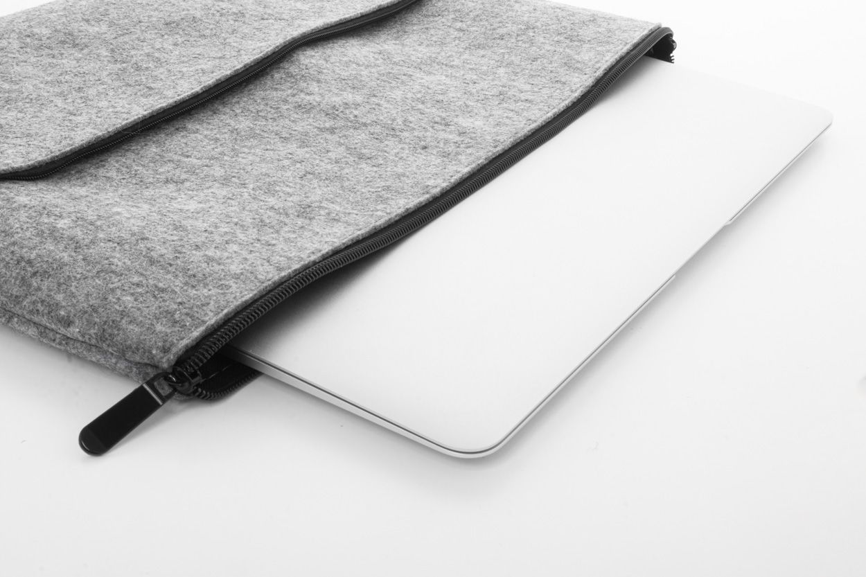 Refelt Comp. Borsa porta computer in feltro RPET