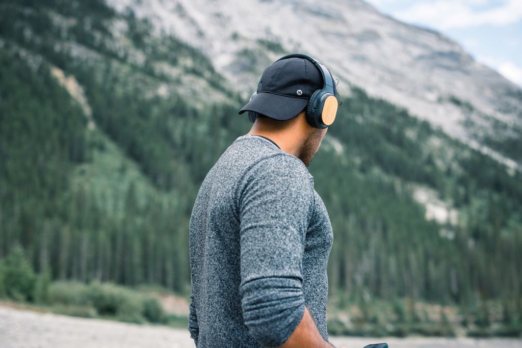 Cuffie wireless pieghevoli Elite RCS in bambù