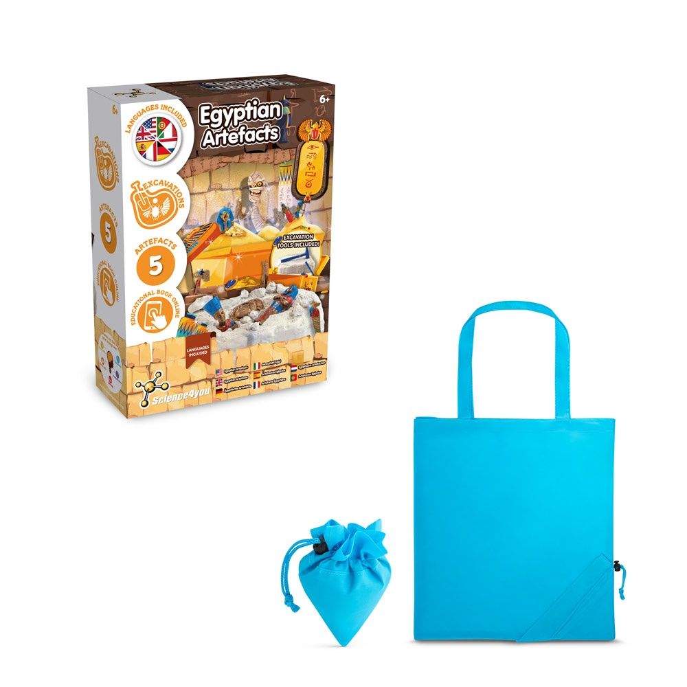 Ancient Egypt Excavation Kit V. Gioco educativo fornito con una borsa regalo pieghevole in 190T