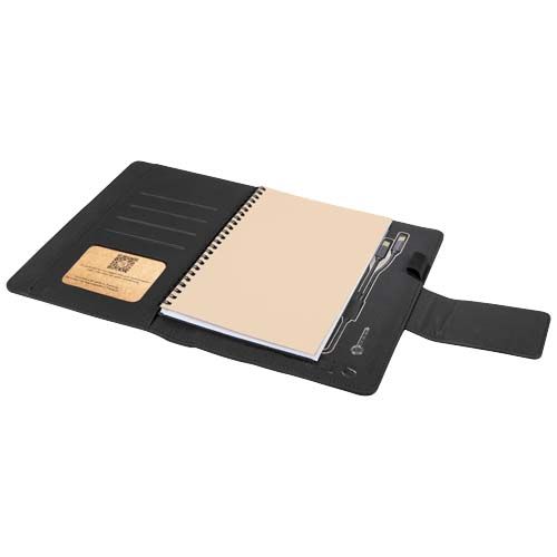 Blocco note a5 con power bank luminoso SCX.design O16