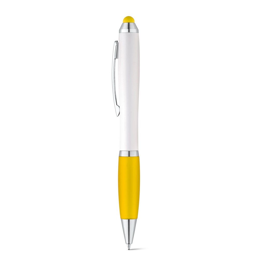 SANS BK. Penna a sfera con clip in metallo