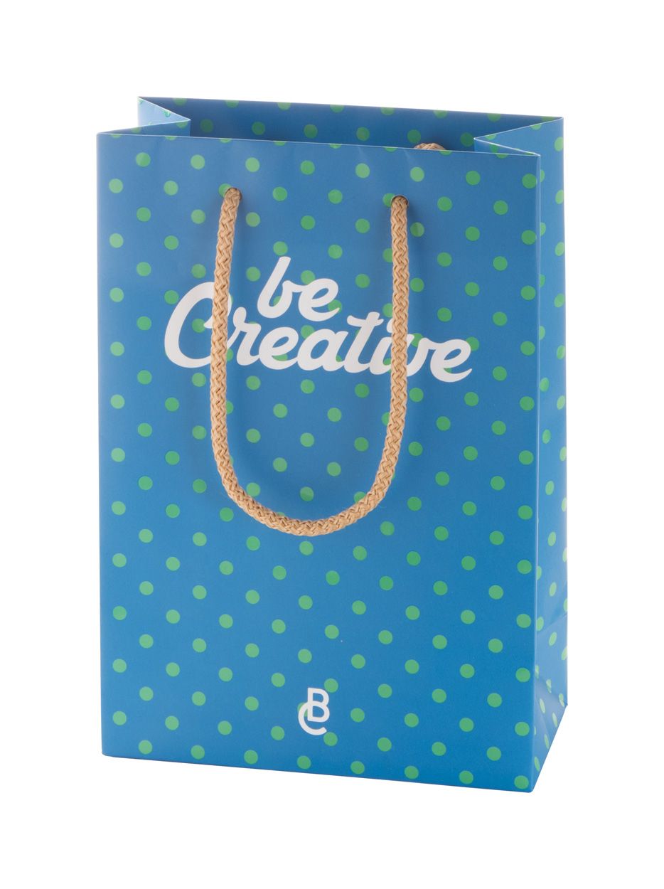 CreaShop S. sacchetto carta personalizzabile - misura small