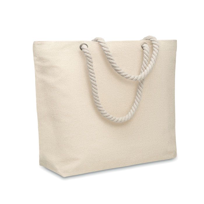Borsa spiaggia con manici in corda Mare
