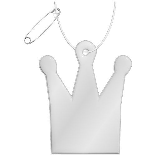 Gancio catarifrangente a forma di corona in TPU con catenella RFX™