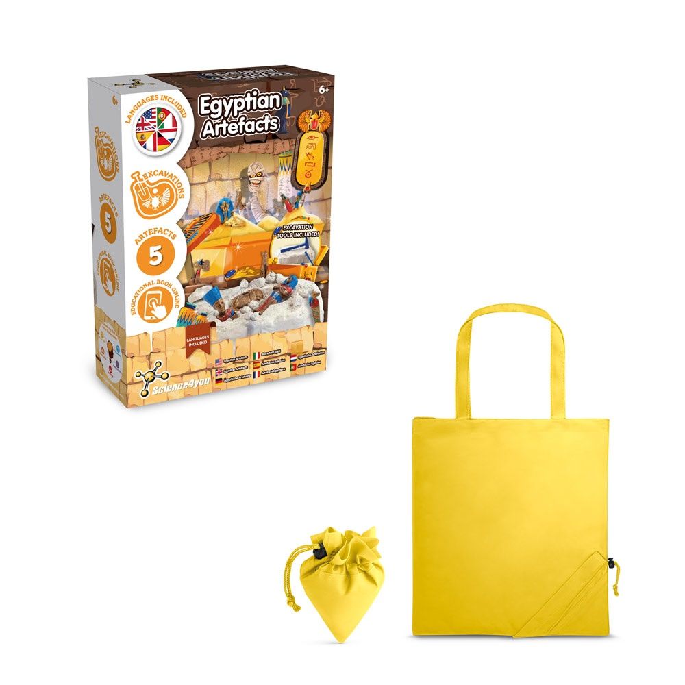 Ancient Egypt Excavation Kit V. Gioco educativo fornito con una borsa regalo pieghevole in 190T