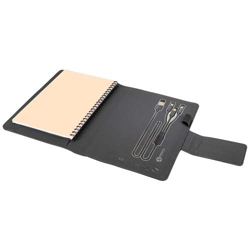 Blocco note a5 con power bank luminoso SCX.design O16