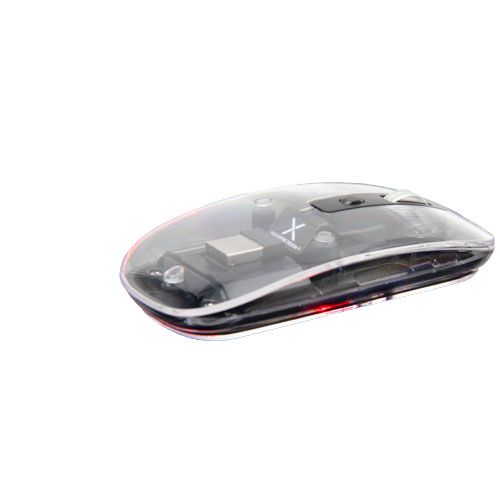 Mouse trasparente wireless a modalità multipla con tecnologia Bluetooth® da 2,4 GHz SCX.design O24