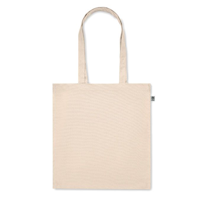 Shopper con soffietto in cotone biologico Bente