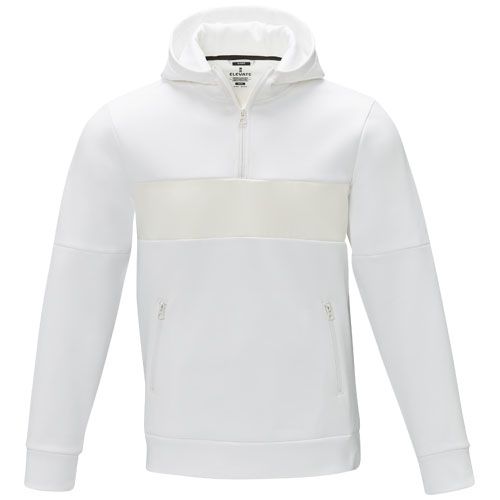 Felpa anorak con cappuccio da uomo a mezza zip Sayan