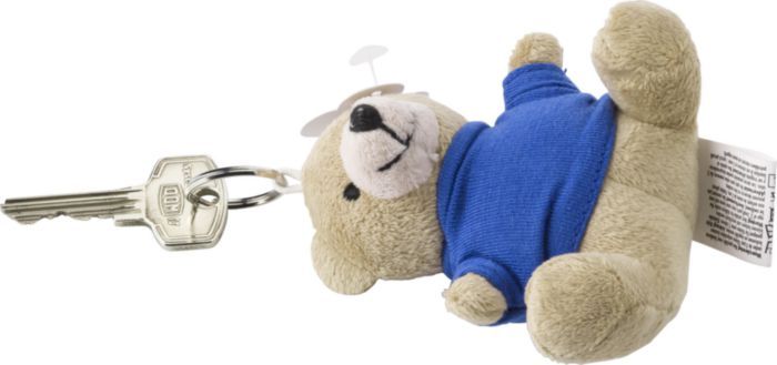 Portachiavi con orsetto in peluche Arnie