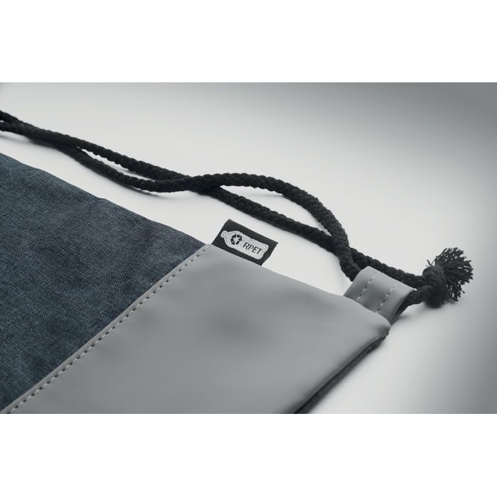 LIBAG. RPET Borsa con coulisse in PU 2 to