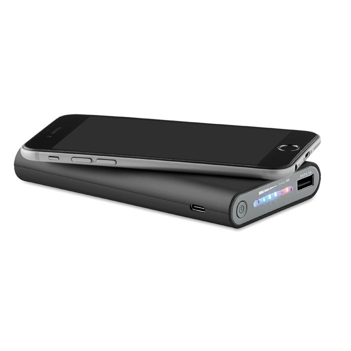 Powerbank wireless 8000 mAh con hub Vigor