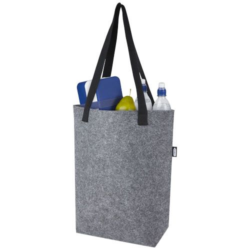 Tote bag con base ampia in feltro riciclato certificato GRS Felta - 12L