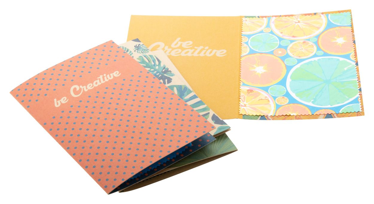 Dioptry Mail Eco. cartolina con panno pulizia occhiali