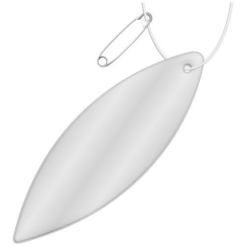 Gancio catarifrangente a ellisse in TPU con catenella RFX™