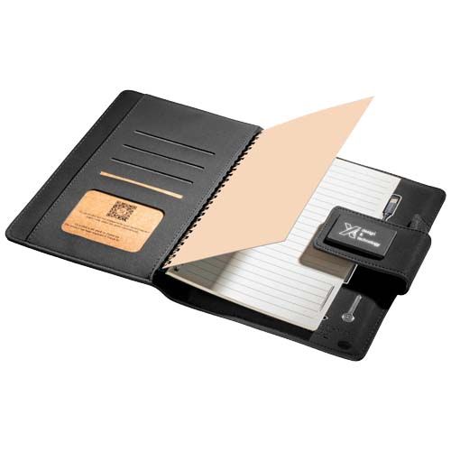 Blocco note a5 con power bank luminoso SCX.design O16