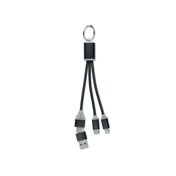 Cavetto tipo C di ricarica 4 in 1 Blue