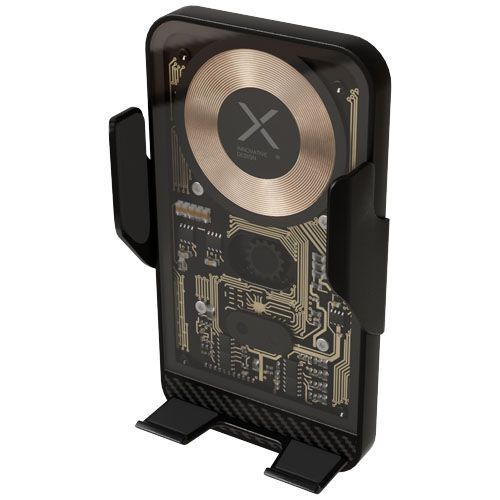Caricabatterie wireless da 15 W con supporto per telefono da auto SCX.design V40