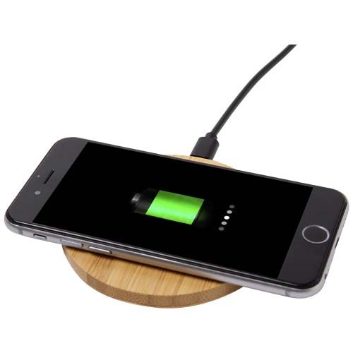 Base di ricarica wireless in bambù da 15 W Essence