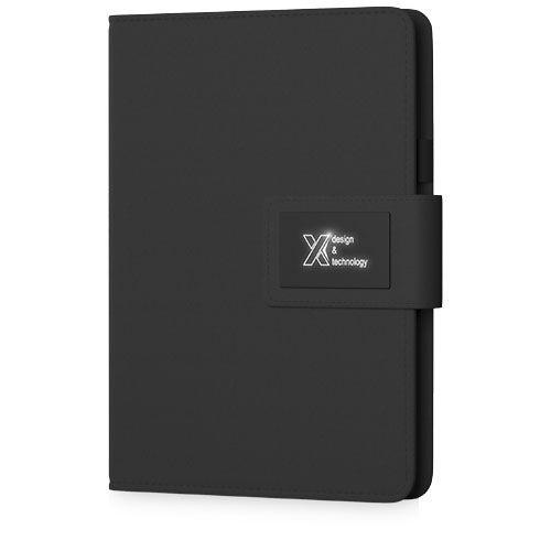 Blocco note a5 con power bank luminoso SCX.design O16