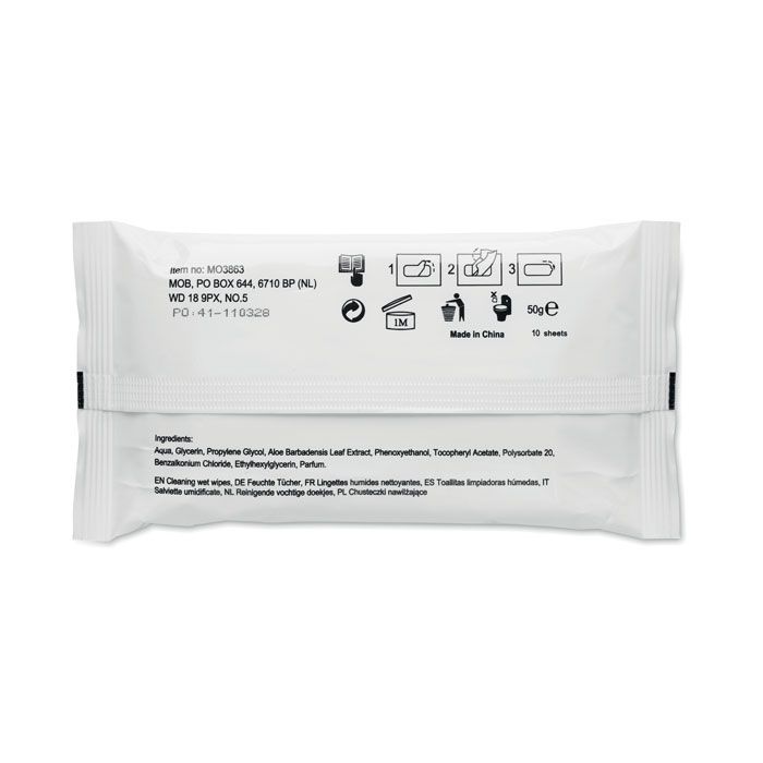 DELLEA. 10 salviette umidificate