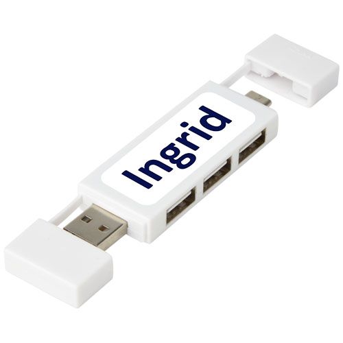 Hub USB 2.0 doppio Mulan
