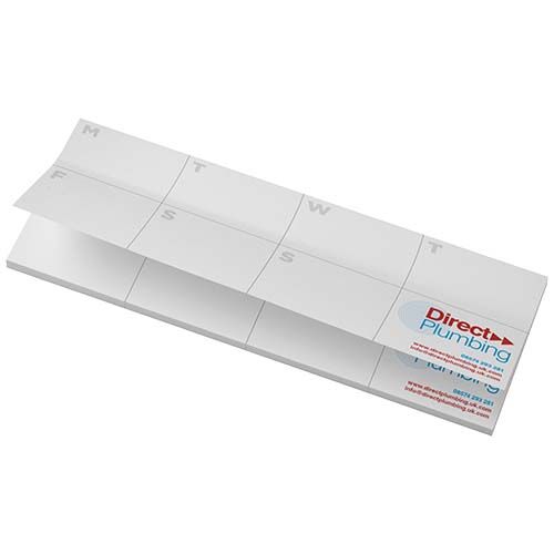 Foglietti adesivi in materiale riciclato con agenda stampata Sticky-Mate®
