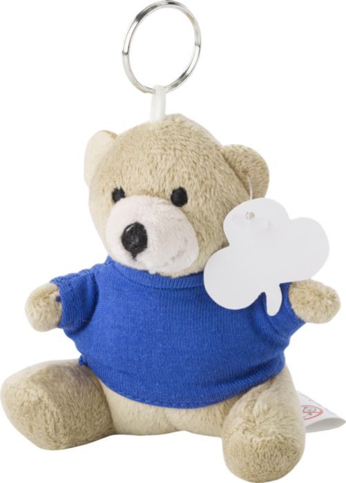 Portachiavi con orsetto in peluche Arnie