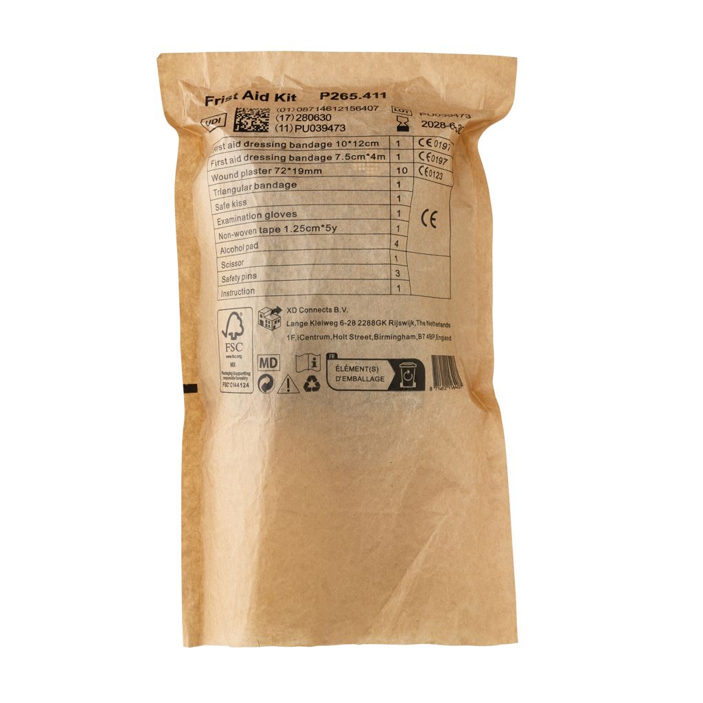 Kit pronto soccorso in PU riciclato RCS