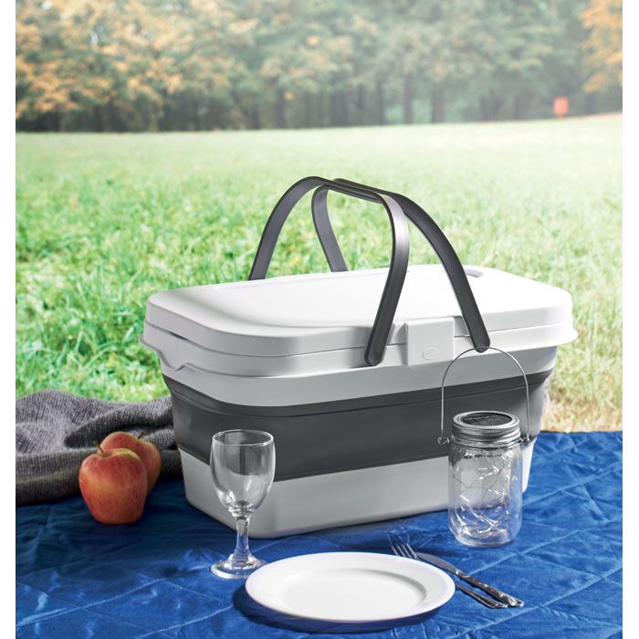 CESTA. Cestino da picnic pieghevole