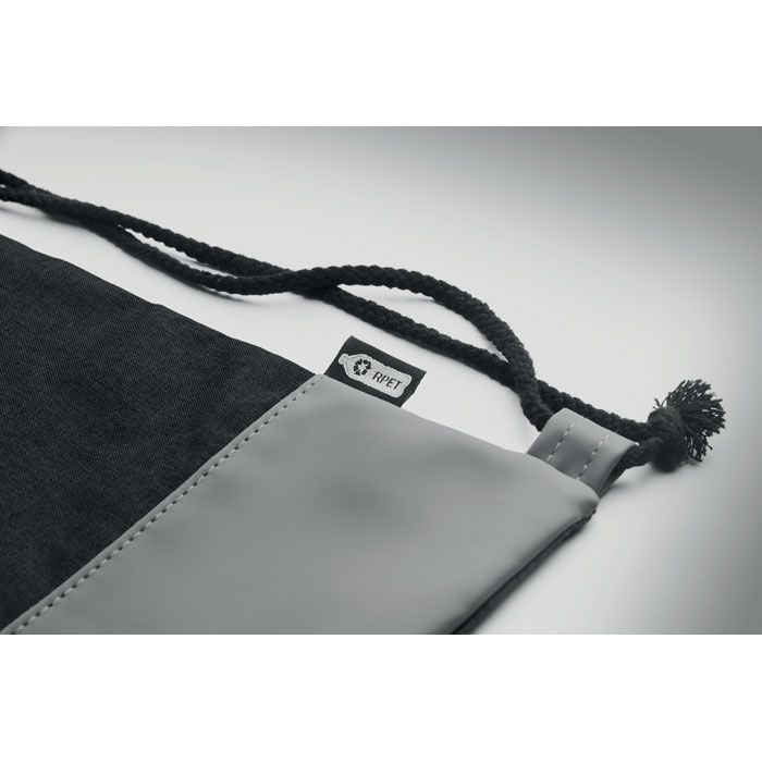 LIBAG. RPET Borsa con coulisse in PU 2 to