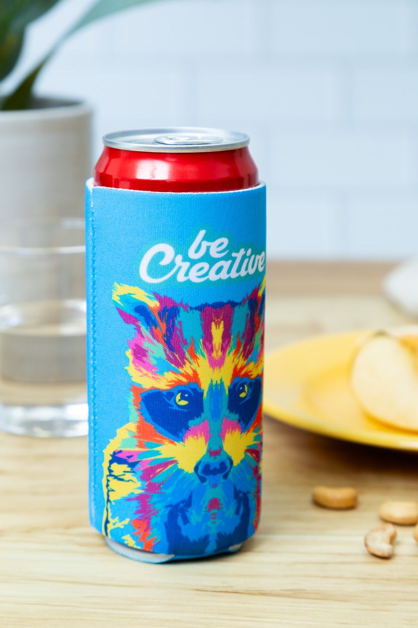 PrintCan Slim. Copertura refrigerante per lattine