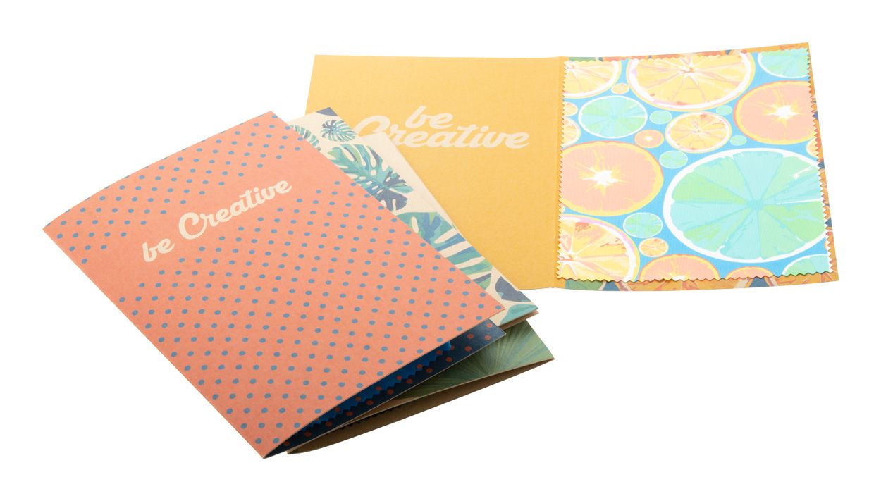 Dioptry Mail Eco. cartolina con panno pulizia occhiali