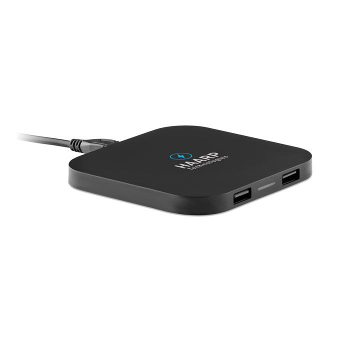 Base ricarica wireless a induzione con hub Unipad personalizzata
