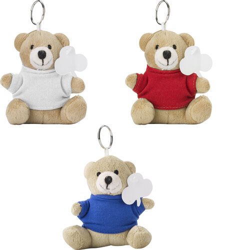 Portachiavi con orsetto in peluche Arnie