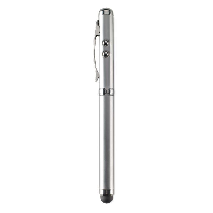 Penna con puntatore laser e gommino touch Triolux