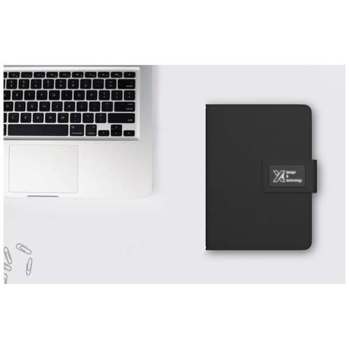 Blocco note a5 con power bank luminoso SCX.design O16